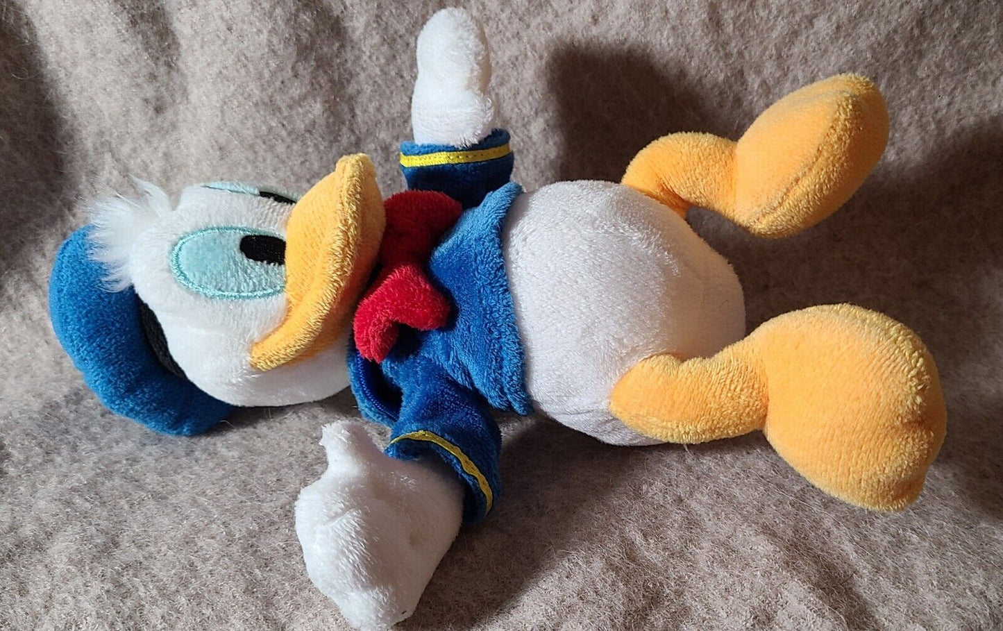 Disney Donald Duck Plush Toy Classic Sailor's Outfit - Mini Bean Bag 8 Inches