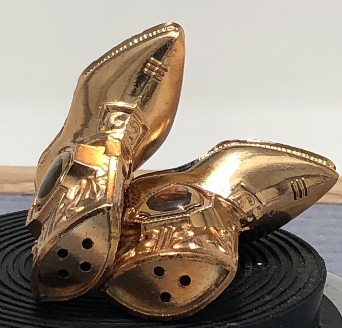 Elvis Presley Western Boots Salt & Pepper Shakers Souvenir Made In Japan Rare