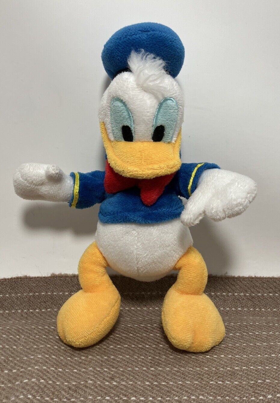 Walt Disney Store Donald Duck Small 8 Inch Plush Stuffed Animal Children’s Toy