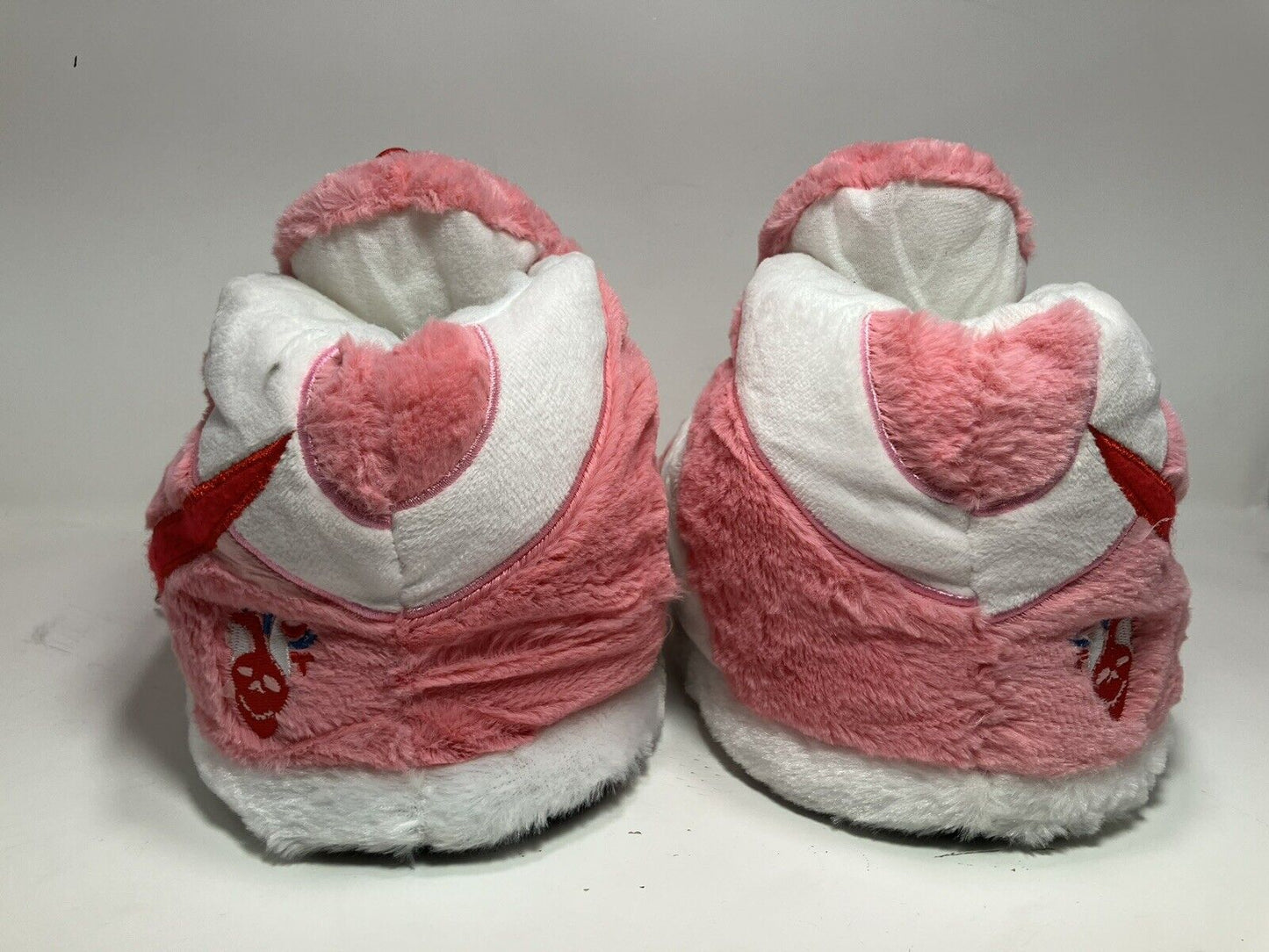 Nike Sb Dunk Strangelove Soft Plush Slippers Pink Red White Size 36-42
