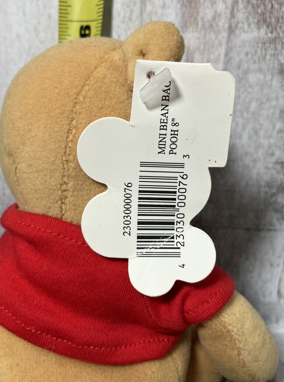 Vintage Disneyland Walt Disney World Mouseketoys Pooh Bear Winnie the Pooh W/tag
