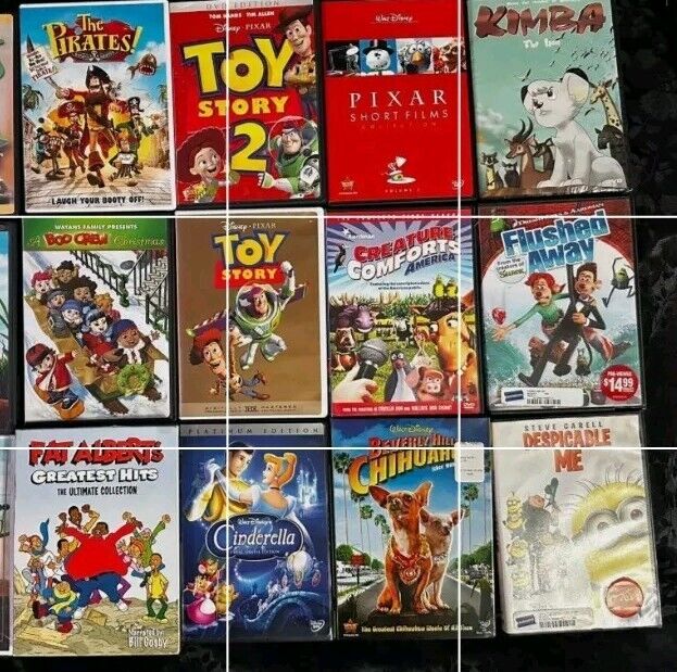 DVD Bundle Family & Cartoon Movie Classics Rare Finds Included