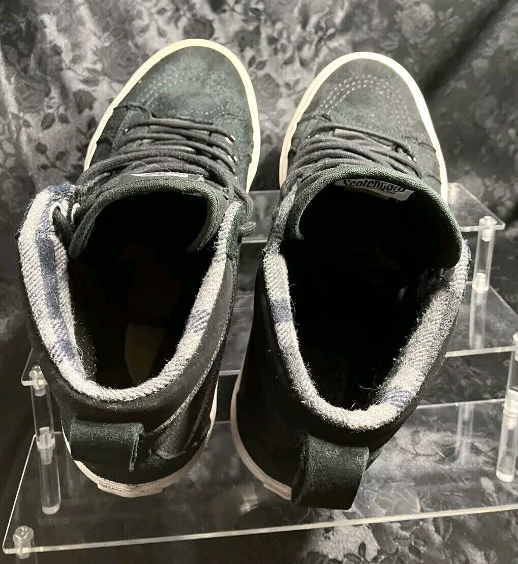 Vans SK-8 Off The Wall High Scotchgard, 721356, Blk Mens Skater Shoes Size 8.5