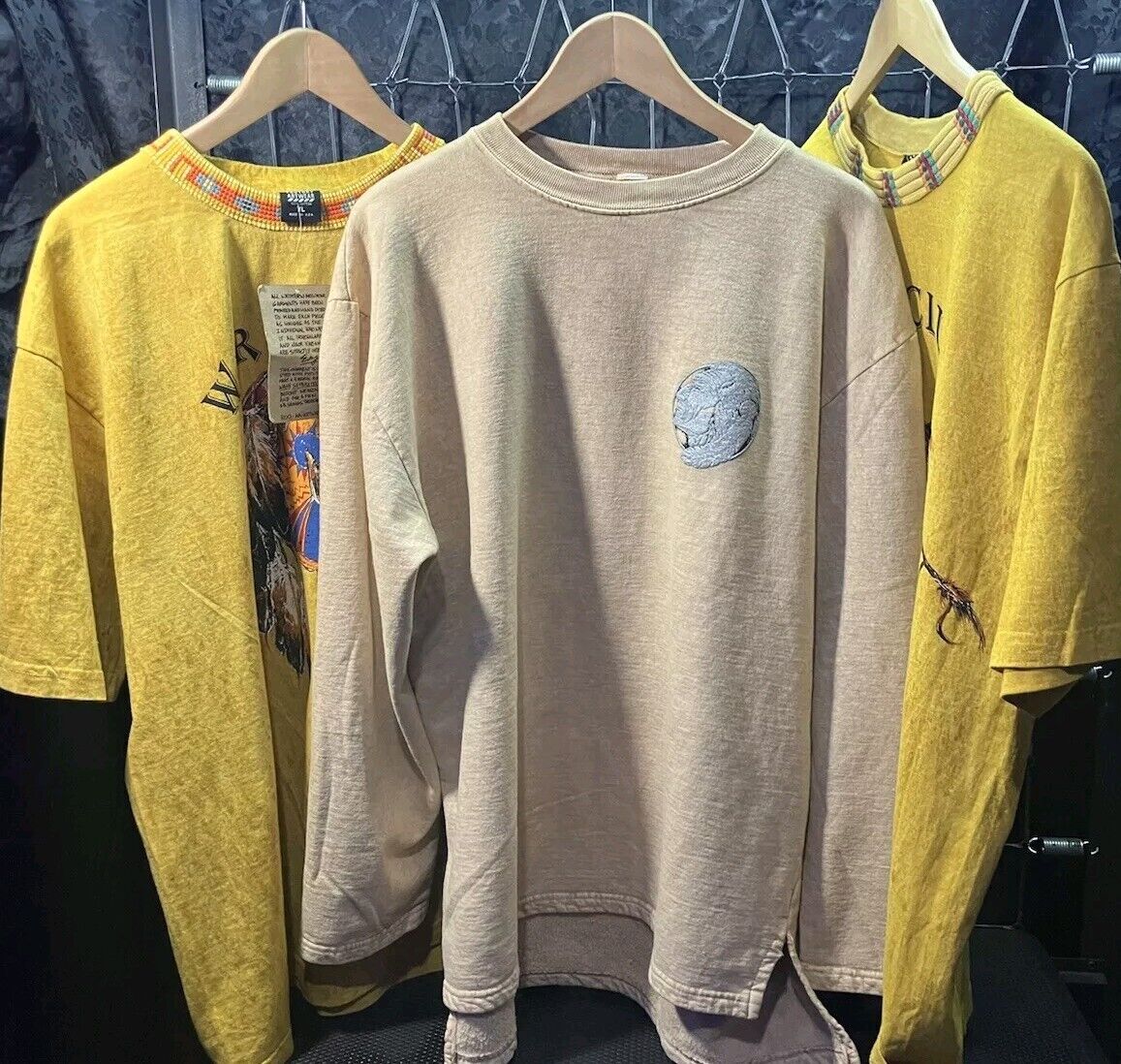 Native American Lot Factory Artwear War Club War Shield Santa Fe Connect L-XL