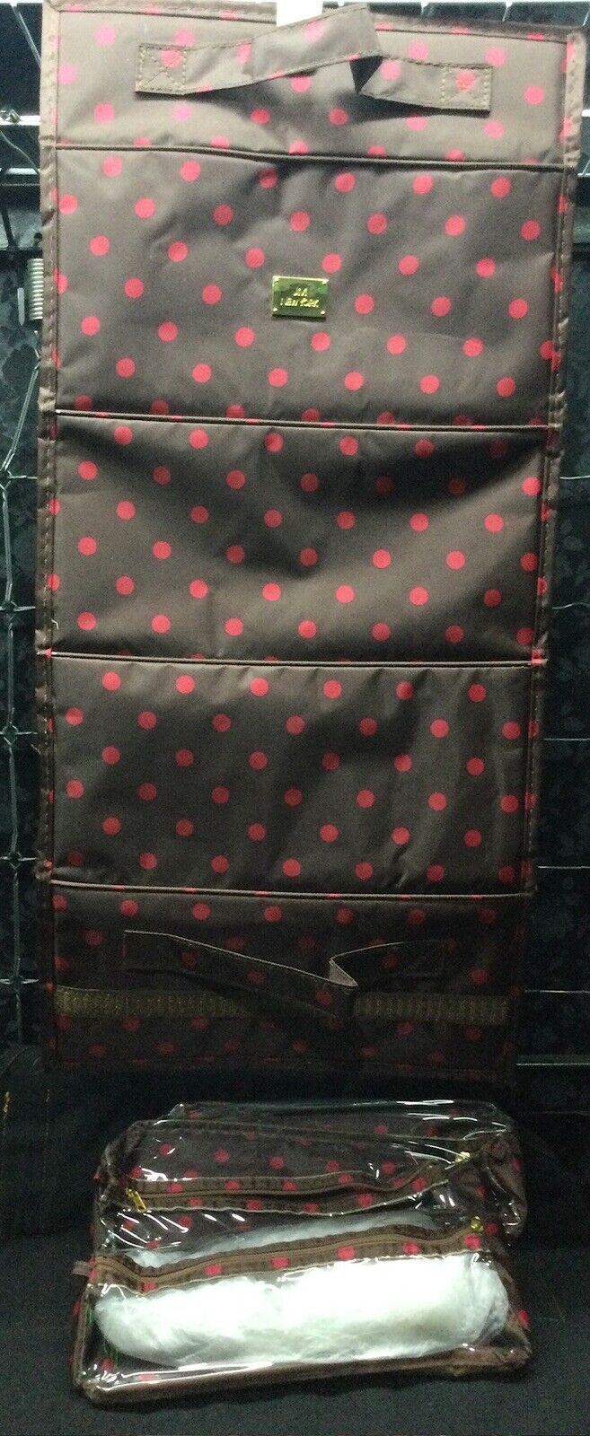 Joy Mangano Better Beauty Case Extra Large Size Roll Up Case Excellent Condition