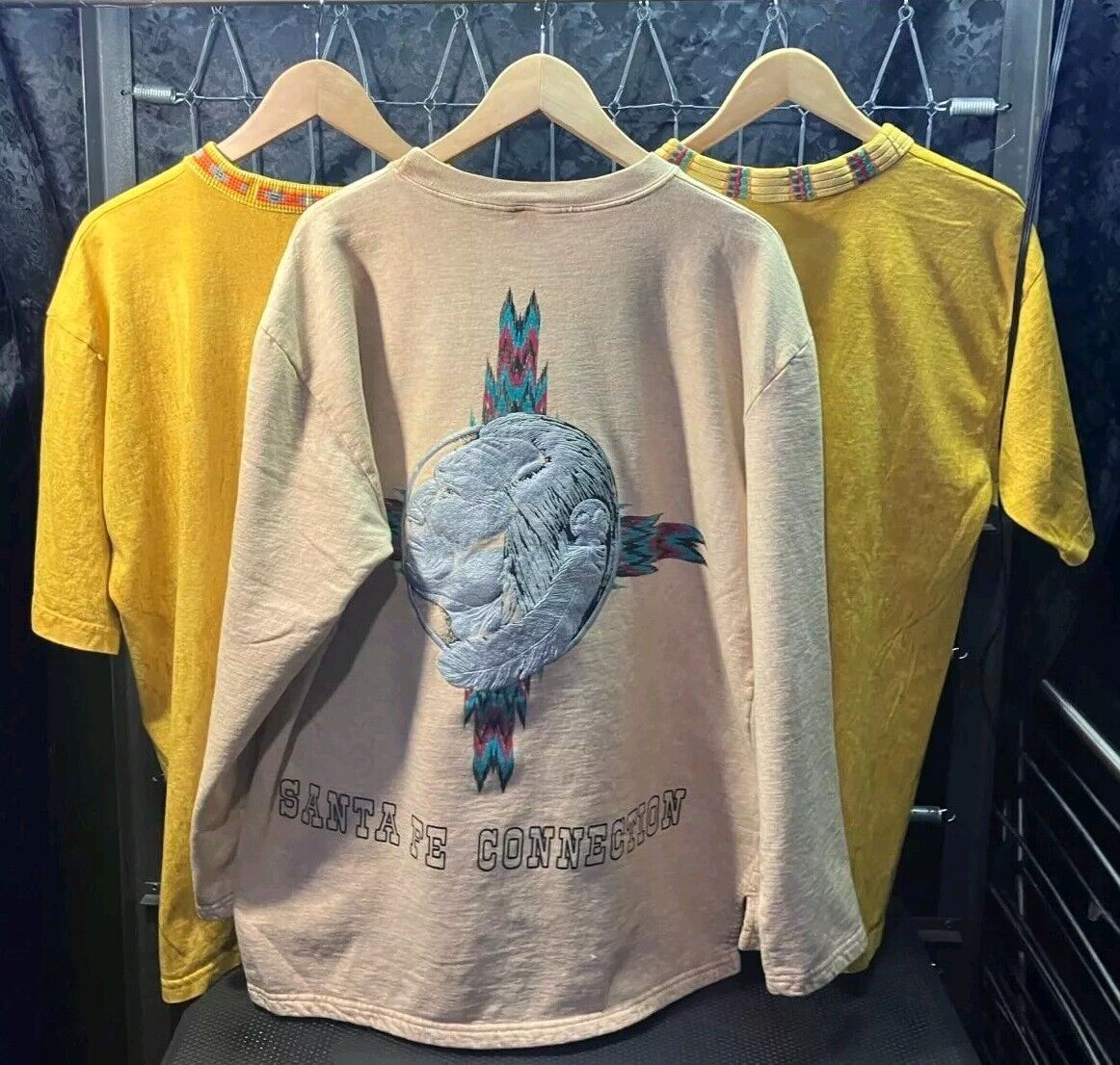 Native American Lot Factory Artwear War Club War Shield Santa Fe Connect L-XL
