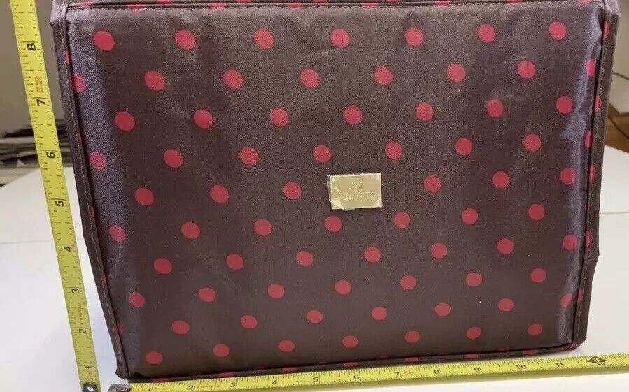 Joy Mangano Better Beauty Case Extra Large Size Roll Up Case Excellent Condition