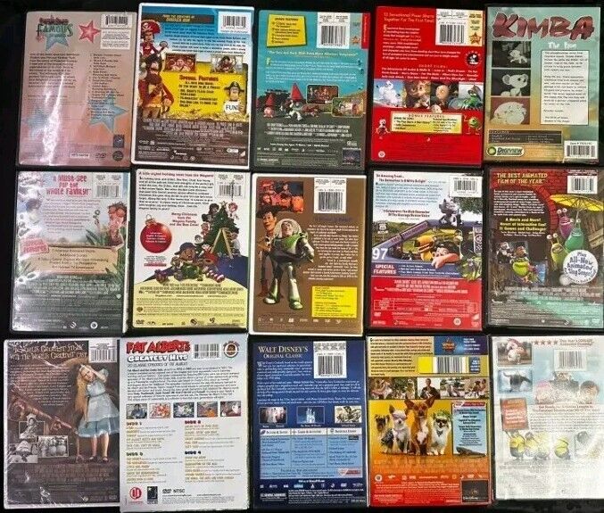DVD Bundle Family & Cartoon Movie Classics Rare Finds Included