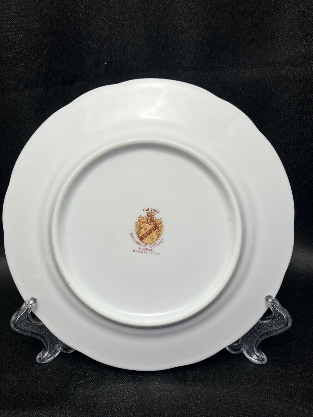 Rare Vintage T. Limoges Bacchus Design Depos Dal 1969 Made In Italy 13 Pieces
