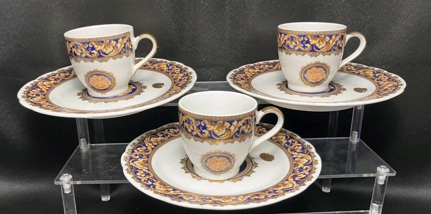 Rare Vintage T. Limoges Bacchus Design Depos Dal 1969 Made In Italy 13 Pieces