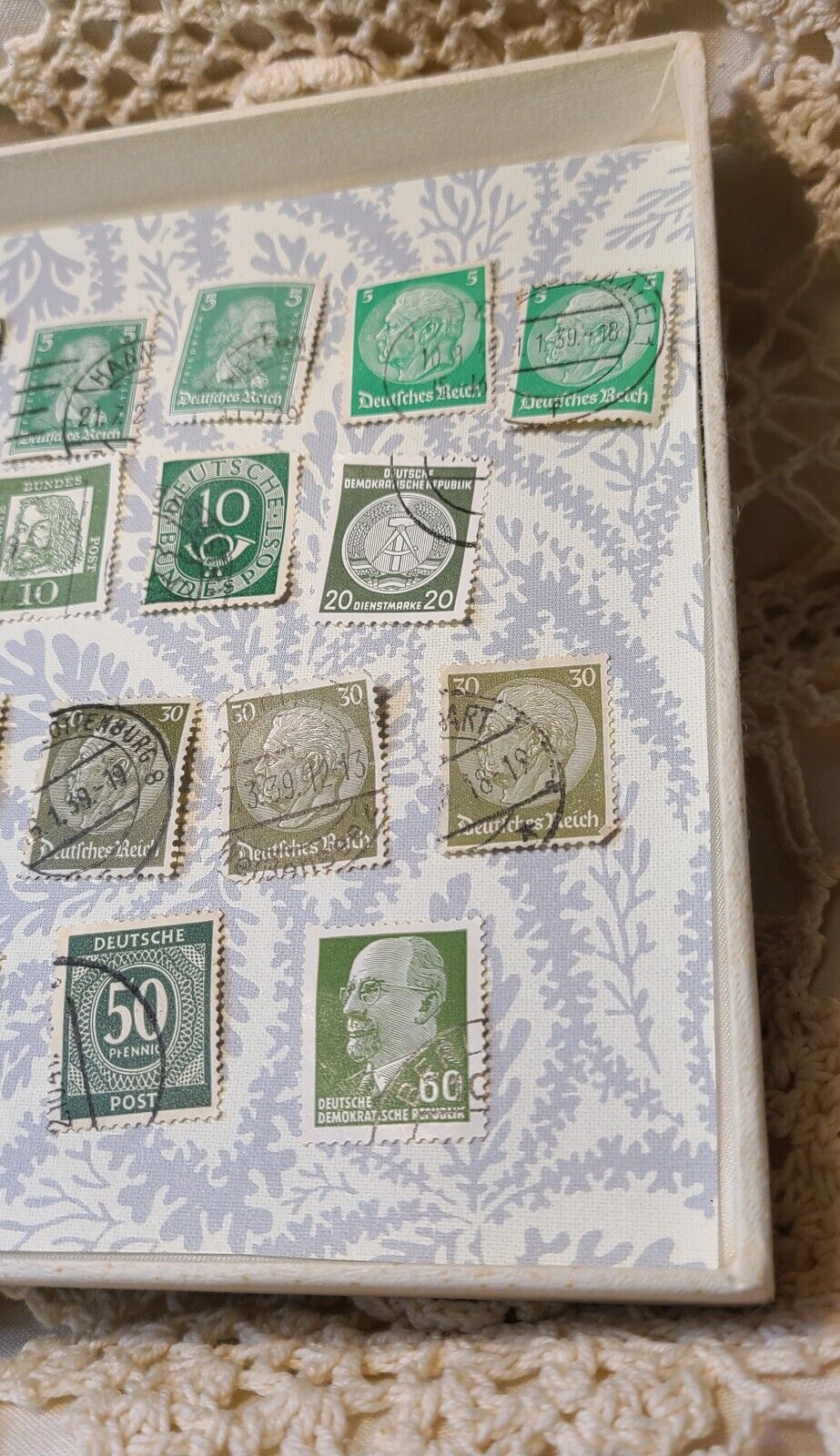 Vintage Collectible Postage Stamps Lot Germany Deutsches Reich Post