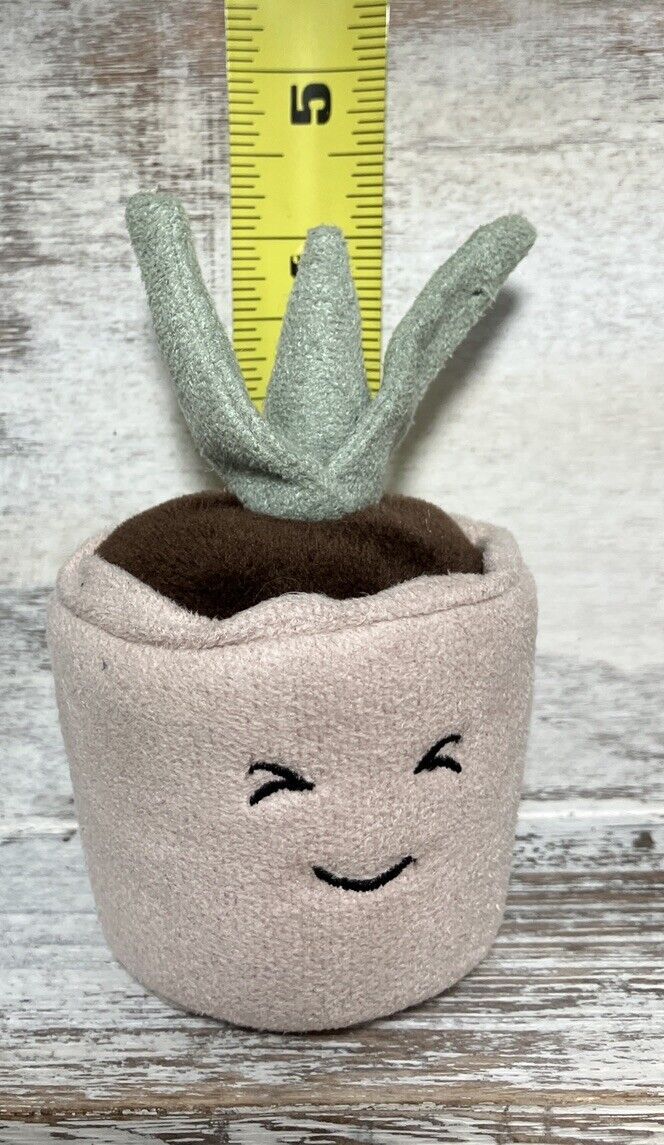 Jellycat London Serene Seedling Plant Plush Small 4" Lovey Stuffed Collectible