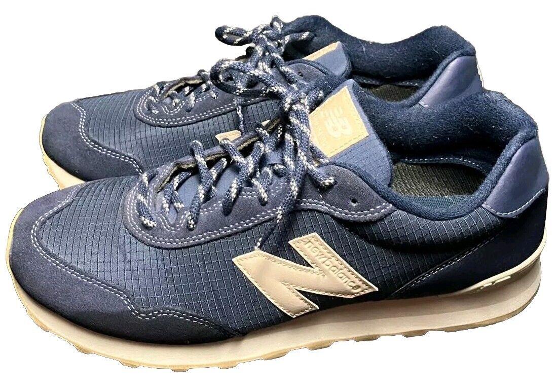 NB New Balance 515 V3 Navy & Beige Trainers Casual Sneakers ML515SM3 Men's 11.5