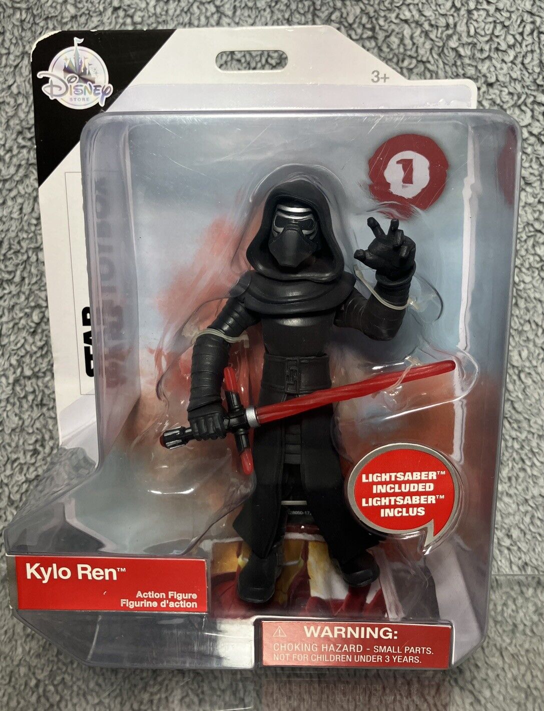 Disney Star Wars Toybox Hooded Kylo Ren The Last Jedi Action Figure Series 1