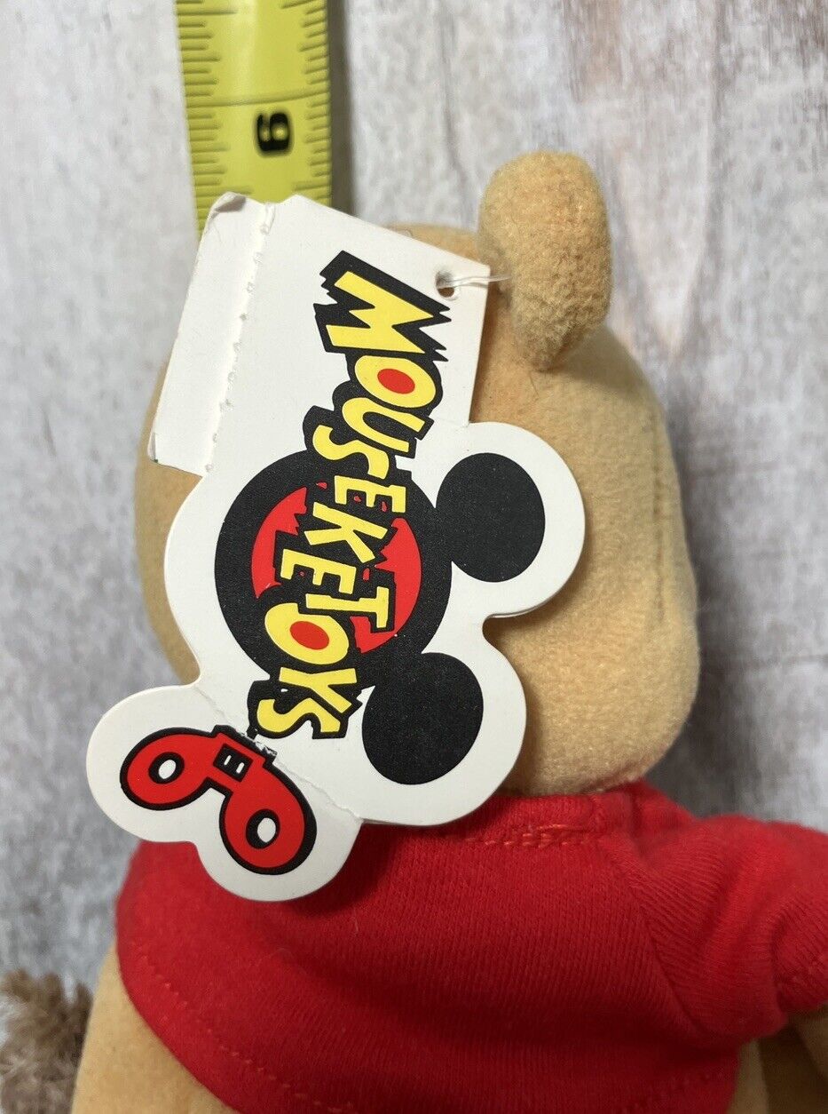 Vintage Disneyland Walt Disney World Mouseketoys Pooh Bear Winnie the Pooh W/tag