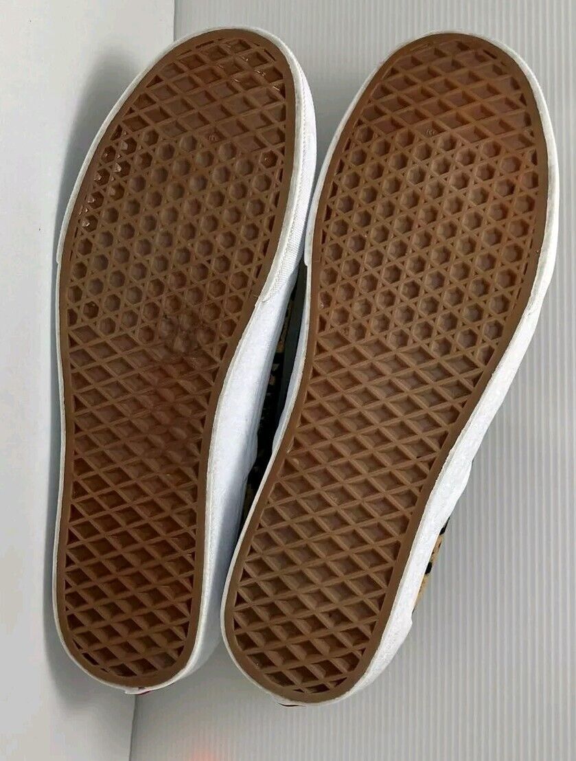 Vans Classic SlipOn Shoes Animal Print Digi Leopard Mens Size 12