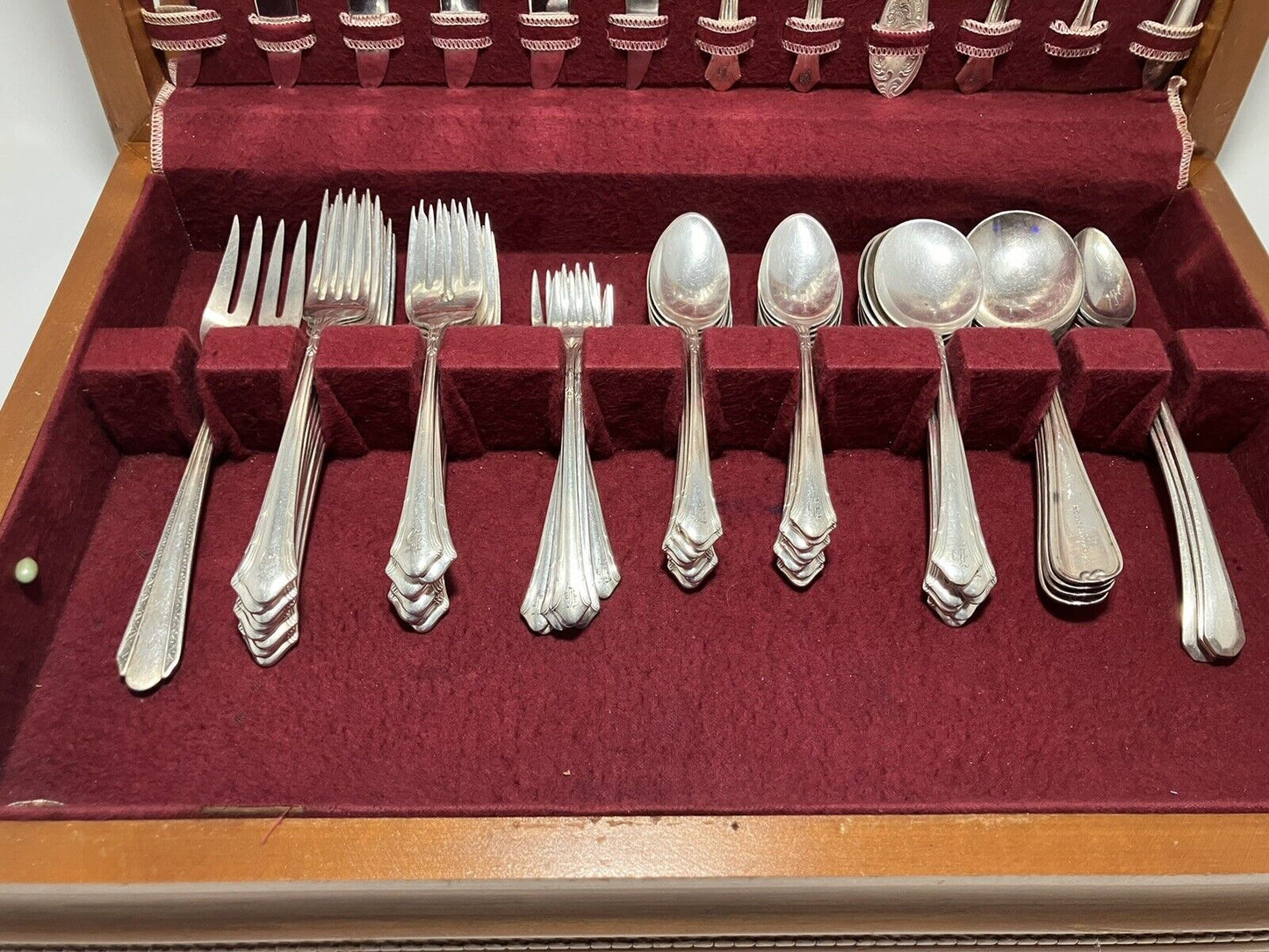 Assorted Silver Plated Cutlery Lot Gorham W.M. Rogers Room Service N.Y. Vintage