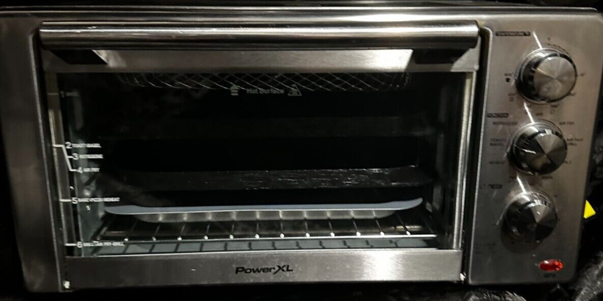 PowerXL Air Fryer & Grill Black Accessory Pack Electric Indoor Grill