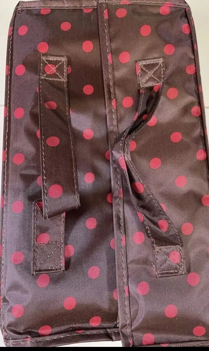 Joy Mangano Better Beauty Case Extra Large Size Roll Up Case Excellent Condition