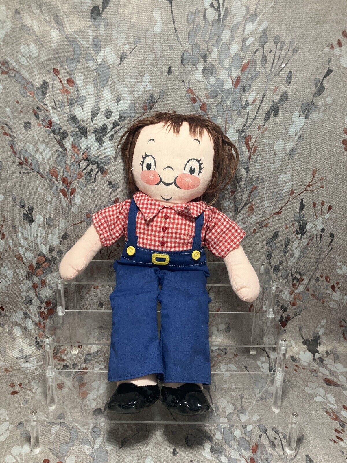 Vintage 1973 15.5" Original "The Campbell Kid" Cloth Doll Boy W/ Original Outfit