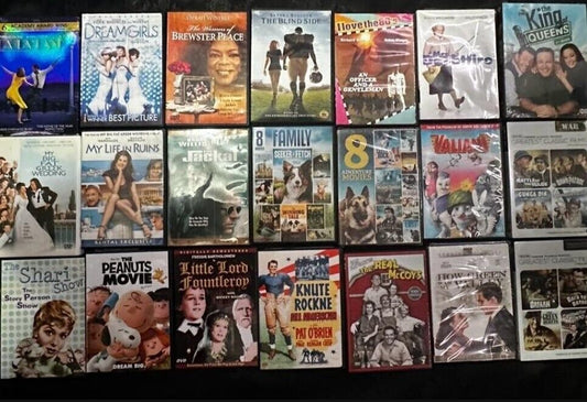 DVD Lot: 21 items - Mixed Genres & Decades New & Pre-Owned