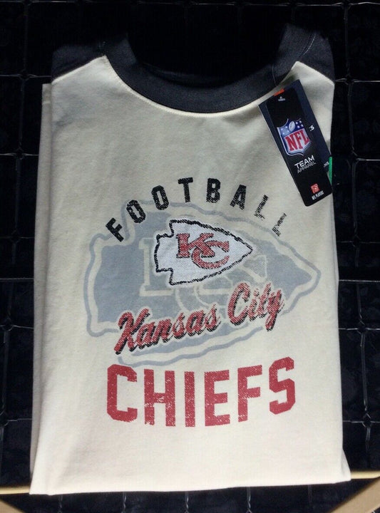 Kansas City Chiefs Fanatics Shirt Patrick Mahomes Beige & Gray Men's 3XL NWT