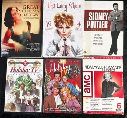 DVD Vintage & Classic Movies & Television Shows 1930's - 1970's Bundle Box Sets