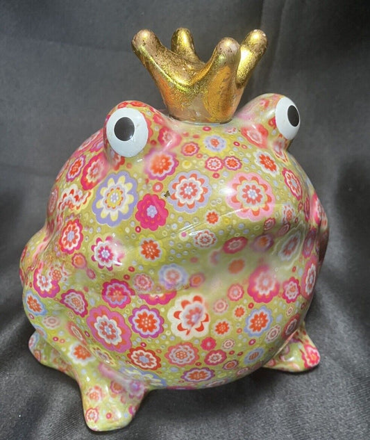 Pomme-pidou Freddy Red Frog Piggy Bank